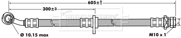 BORG & BECK Jarruletku BBH7440